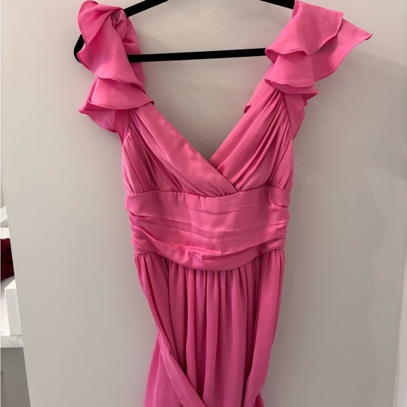 Hello Molly WHEEL OF FORTUNE DRESS HOT PINK. Size 4 - Picture 7 of 7